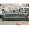 Image 1 : 4 Piece Grey Sectional Sofa - Store Return