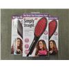 Image 1 : 3 New Electric Simply Straight Ceramic Hair Brush