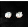 Image 2 : 4 New Pairs of Sterling Silver Pearl Stud Earrings