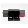Image 1 : 4 New Pairs of Sterling Silver Stud Earrings