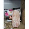 Image 1 : 2 New 8" Himalayan Salt Lamps  - With Bulbs & Cords