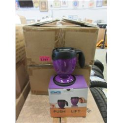 2 Cases of 6 New Smart Grip Mighty Mugs - Purple