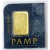 Image 2 : 1 Gram PAMP Suisse .9999 Fine Gold Bar