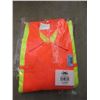 Image 1 : Condor Size 50 Orange Hi-Visibility Coveralls