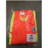 Image 1 : Condor Size 50 Orange Hi-Visibility Coveralls