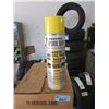 Image 1 : 2 Cases of 12 Yellow Aerosol Marking Paint