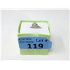 Image 2 : White Topaz & Diamond Solitaire Ring