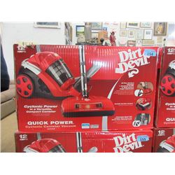 New Dirt Devil 12 Amp Cyclonic Power Cannister Vac