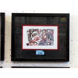 Richard Shorty Framed Print - Oceanics