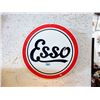 Image 1 : 24" Embossed Metal Esso Sign