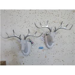 2 New Deer Head Novelty Wall Lamps