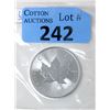 Image 1 : 1 Oz Canada .9999 Silver Maple Leaf Coin