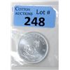 Image 1 : 1 Oz. Krugerrand .999 Silver Coin