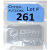 Image 1 : 1 Oz. Ohio Precious Metals .999 Silver Bar