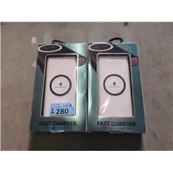 2 Nuevo Fast Charger Wireless Charging Pads