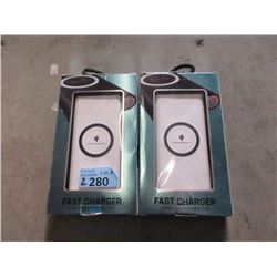 2 Nuevo Fast Charger Wireless Charging Pads