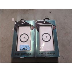 2 Nuevo Fast Charger Wireless Charging Pads