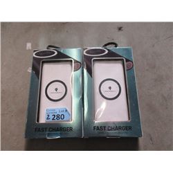 2 Nuevo Fast Charger Wireless Charging Pads