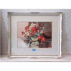 Audrey Everett Framed Original Watercolour