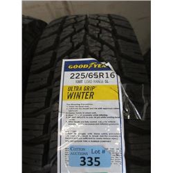 1 New Goodyear Ultra Grip Winter Tire - 225/65R 16