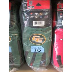 12 New Pairs of Edmonton Eskimos Football Gloves