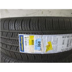 1 New Goodyear All Season Tire - 225/60R18