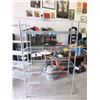 Image 1 : 5 Tier Metal Utility Shelf - 18" x 48" x 72" tall
