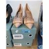 Image 1 : 2 Pairs of Ladies Size 41 Parvano Shoes - Beige
