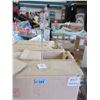 Image 1 : 4 Cases of 36 New 10" Glass Candle Holders