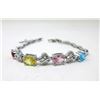 Image 1 : New Multi-Colour Gemstone Bracelet