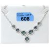 Image 1 : New Mystic Topaz Graduated Dinner Necklace