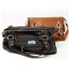Image 1 : 1 Brown and 1 Caramel Ladies Shoulder Bag