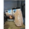 Image 1 : 2 New 8" Himalayan Salt Lamps  - With Bulbs & Cord