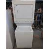 Image 1 : White GE Stacking Washer / Dryer