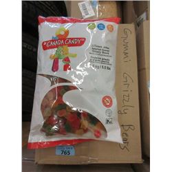 10 KG Box of Assorted Gummi Grizzly Bears