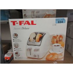 New T-Fal Deluxe Wide Slot 2 Slice Toaster