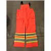 Image 1 : 2 New 2 XL Orange Hi-Viz Safety Bib Overalls