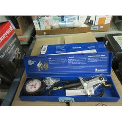 3 Schrader Dual Pressure Gauges