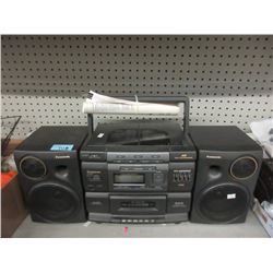 Panasonic RX-DS750 CD/Cassette Player