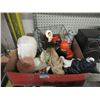 Image 1 : Box Lot of Assorted Decor - Some Vintage