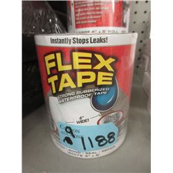 9 Rolls of 4" x 5 Feet White Flex Tape