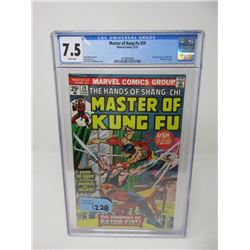 Graded 1975  Master of Kung Fu #29  Marvel Comic