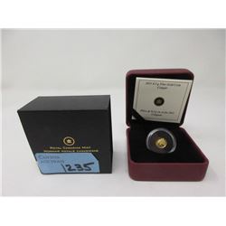 .9999 Gold 0.5 Gram Canada 2011 "Cougar" Coin