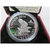 Image 2 : 2014 Fine Silver Canadian $20 Bald Eagle Coin