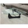 Image 1 : Triangular Glass Top Coffee Table