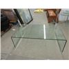 Image 1 : Tempered Glass "Ghost" Coffee Table