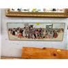 Image 1 : Framed M Chapman Print - 13" x 40"