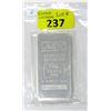 Image 1 : 10 Oz. Johnson Matthey .999 Silver Bar
