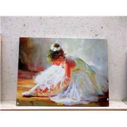 Large Ballerina Canvas Wall Art - 40" x 30"