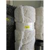 Image 1 : 5' x 7' Sculptured Ivory Soft Step Area Carpet